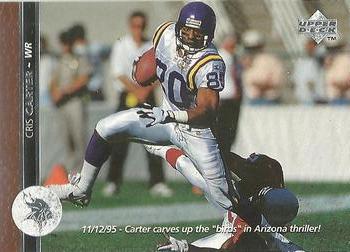 1996 Upper Deck #167 Cris Carter Front