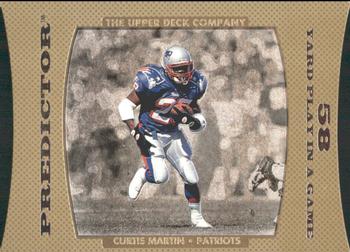 1996 Upper Deck - Predictors: Hobby #PH8 Curtis Martin Front