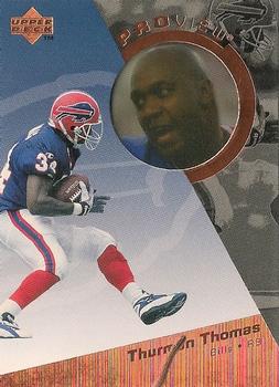 1996 Upper Deck - Proview #PV35 Thurman Thomas Front