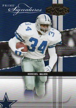 2004 Playoff Honors - Prime Signature Previews #PS-7 Herschel Walker Front
