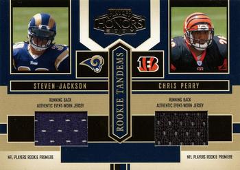 2004 Playoff Honors - Rookie Tandems Jerseys #RT-15 Chris Perry / Steven Jackson Front