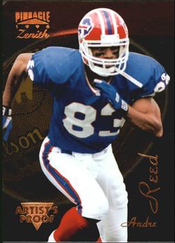 1996 Zenith - Artist's Proofs #Z-56 Andre Reed Front