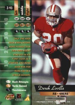 1996 Zenith - Artist's Proofs #Z-93 Derek Loville Back