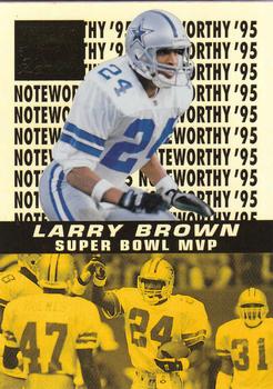 1996 Zenith - Noteworthy '95 #18 Larry Brown Front