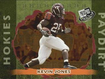 2004 Press Pass - Paydirt #PD 3 Kevin Jones  Front