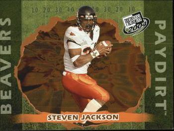 2004 Press Pass - Paydirt #PD 8 Steven Jackson  Front