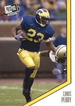 2004 Press Pass SE - First Down Gold #23 Chris Perry Front