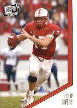 2004 Press Pass SE - First Down Gold #25 Philip Rivers Front