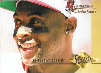 1997 Action Packed #4 Jerry Rice Front