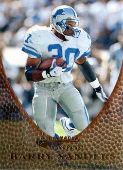 1997 Action Packed #16 Barry Sanders Front
