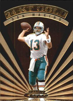 1997 Action Packed - 24K Gold #7 Dan Marino Front
