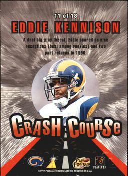 1997 Action Packed - Crash Course #11 Eddie Kennison Back