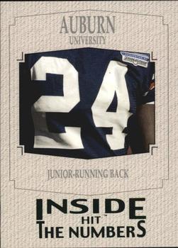 2004 SAGE HIT - Inside the Numbers Emerald #7 Auburn Running Back Front