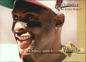 1997 Action Packed - Studs #4 Jerry Rice Front