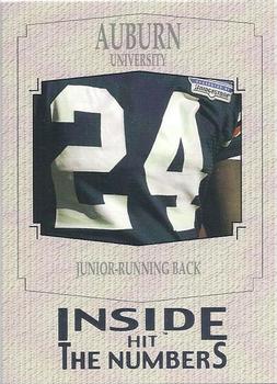 2004 SAGE HIT - Inside the Numbers Silver #7 Auburn Running Back Front