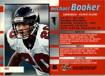 1997 Bowman's Best #124 Michael Booker Back