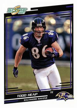 2004 Score - Glossy #22 Todd Heap Front