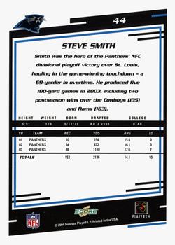 2004 Score - Glossy #44 Steve Smith Back