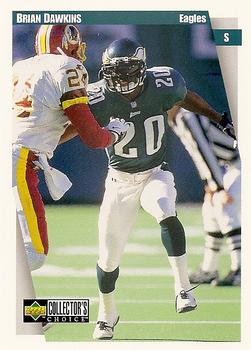 1997 Collector's Choice #175 Brian Dawkins Front