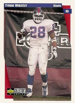 1997 Collector's Choice #188 Tyrone Wheatley Front
