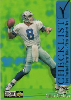 1997 Collector's Choice #309 Troy Aikman Front