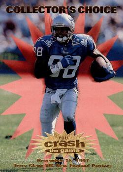 1997 Collector's Choice - You Crash the Game #C12 Terry Glenn Front