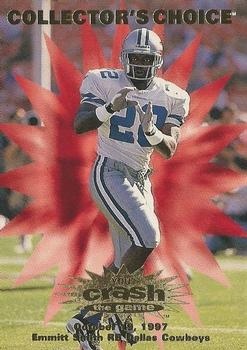 1997 Collector's Choice - You Crash the Game #C22 Emmitt Smith Front