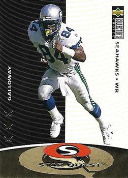 1997 Collector's Choice - StarQuest #SQ76 Joey Galloway Front