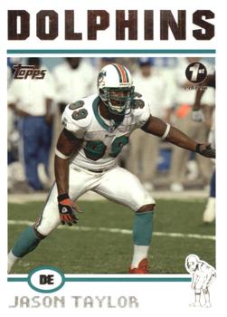 2004 Topps 1st Edition #24 Jason Taylor Front
