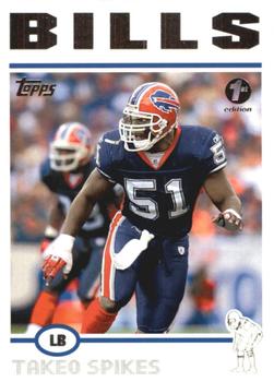 2004 Topps 1st Edition #77 Takeo Spikes Front