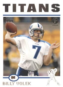2004 Topps 1st Edition #187 Billy Volek Front