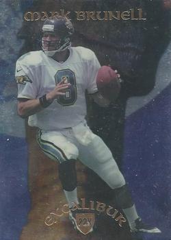 1997 Collector's Edge Excalibur - 22K Knights #07 Mark Brunell Front