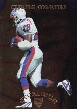 1997 Collector's Edge Excalibur - 22K Knights #13 Curtis Martin Front