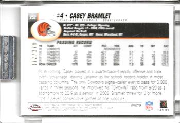 2004 Topps Chrome - Gold Xfractors #252 Casey Bramlet Back