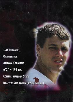 1997 Collector's Edge Excalibur - NFL Draft #22 Jake Plummer Back