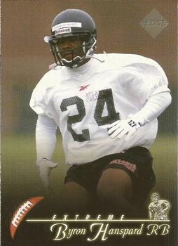 1997 Collector's Edge Extreme #8 Byron Hanspard Front