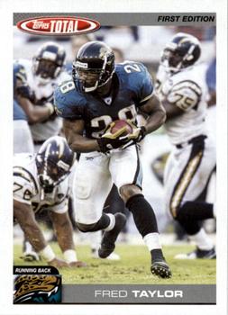 2004 Topps Total - First Edition #85 Fred Taylor Front