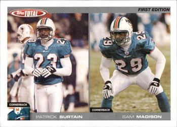 2004 Topps Total - First Edition #273 Patrick Surtain / Sam Madison Front