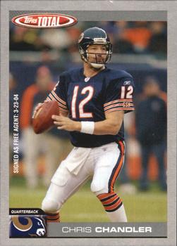 2004 Topps Total - Silver #22 Chris Chandler Front