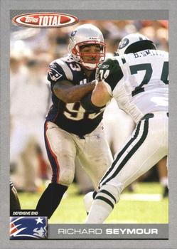 2004 Topps Total - Silver #146 Richard Seymour Front