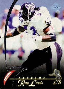 1997 Collector's Edge Extreme - Foil #P12 Ray Lewis Front