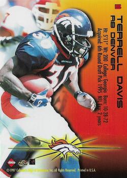 1997 Collector's Edge Extreme - Fury #5 Terrell Davis Back