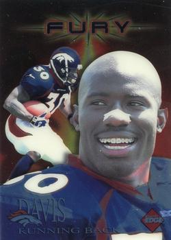 1997 Collector's Edge Extreme - Fury #5 Terrell Davis Front