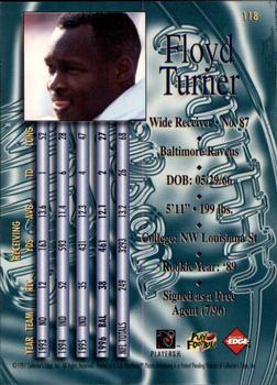 1997 Collector's Edge Masters #118 Floyd Turner Back