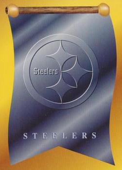 1997 Collector's Edge Masters #205 Steelers Flag Front