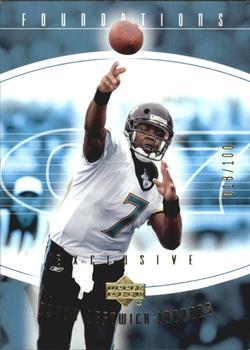 2004 Upper Deck Foundations - Exclusive Gold #45 Byron Leftwich Front