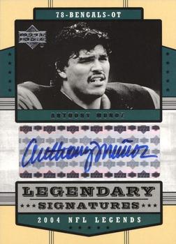 2004 Upper Deck Legends - Legendary Signatures #LS-MU Anthony Munoz Front