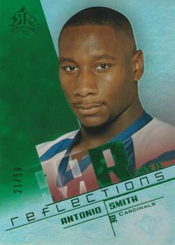 2004 Upper Deck Reflections - Green #219 Antonio Smith Front