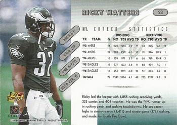 1997 Donruss #23 Ricky Watters Back