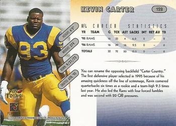 1997 Donruss #128 Kevin Carter Back